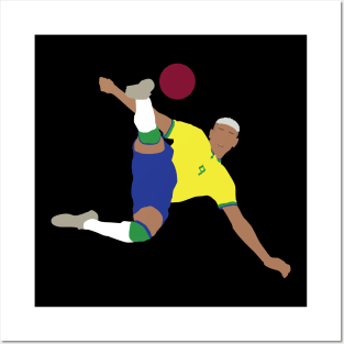 Richarlison Sensational Goal Brazil vs Serbia Posters and Art